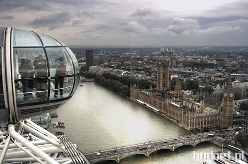 Widok z Oka Londynu